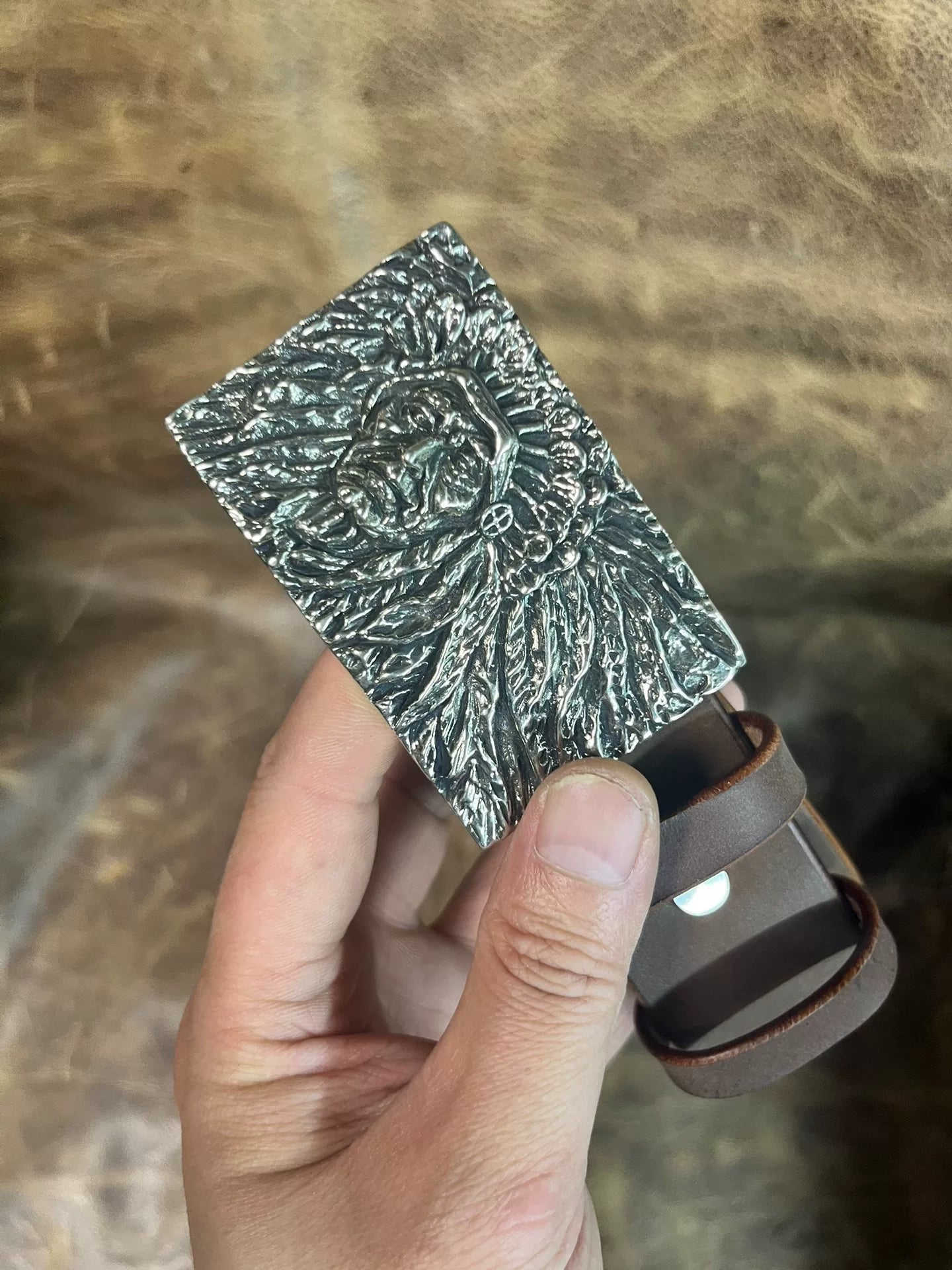 Customized handmade belt