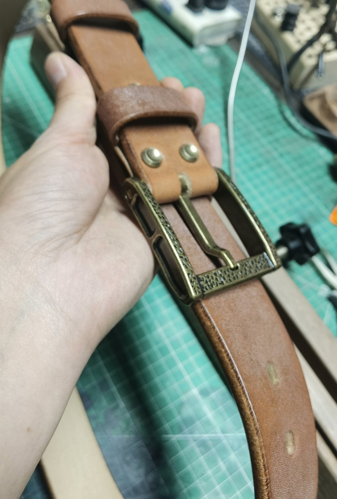 5.5mm thick brown – caramel color JF – jf imported British bridle l…