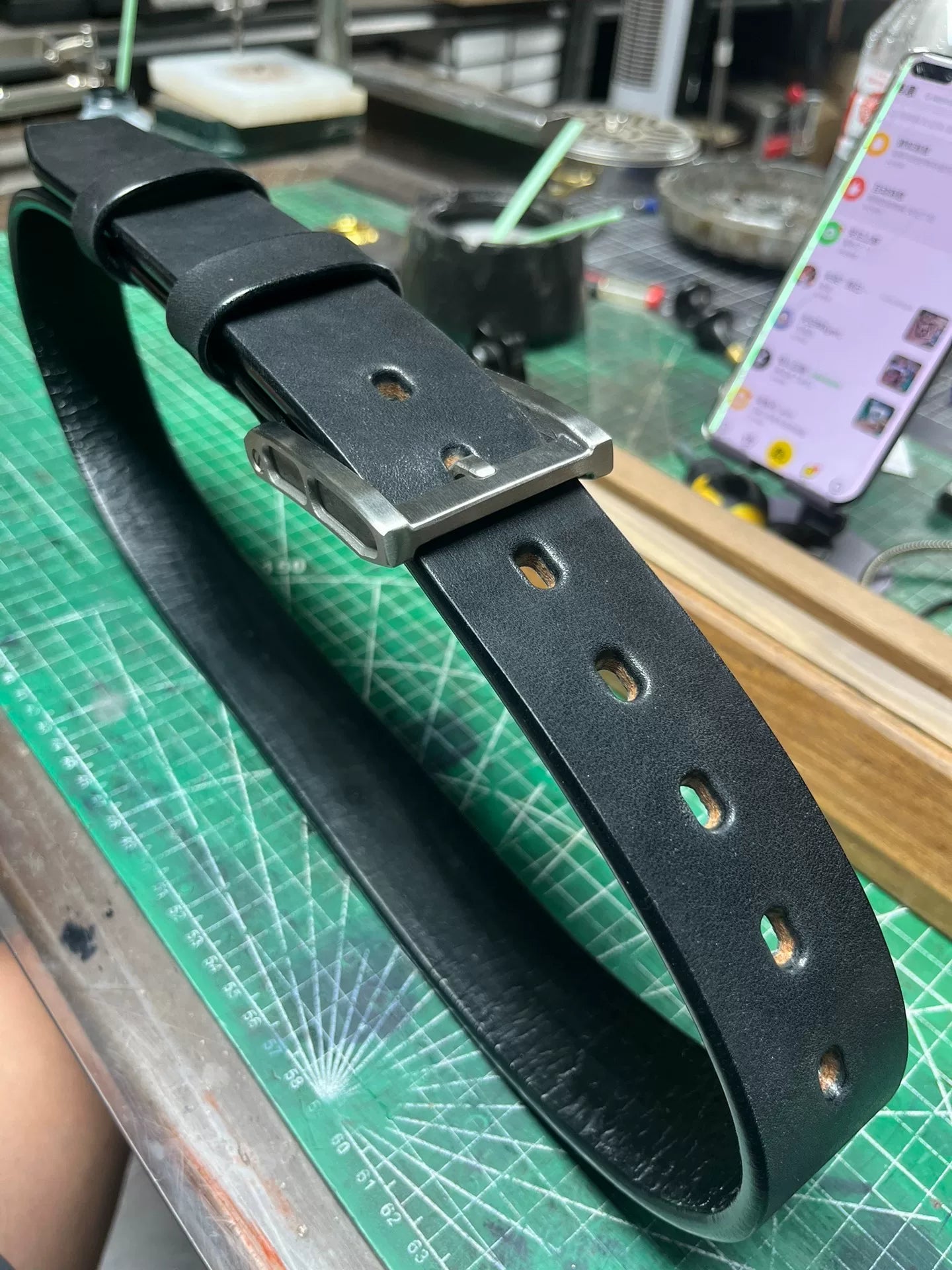 6mm thick Japanese Shonan heavy-fat back leather
