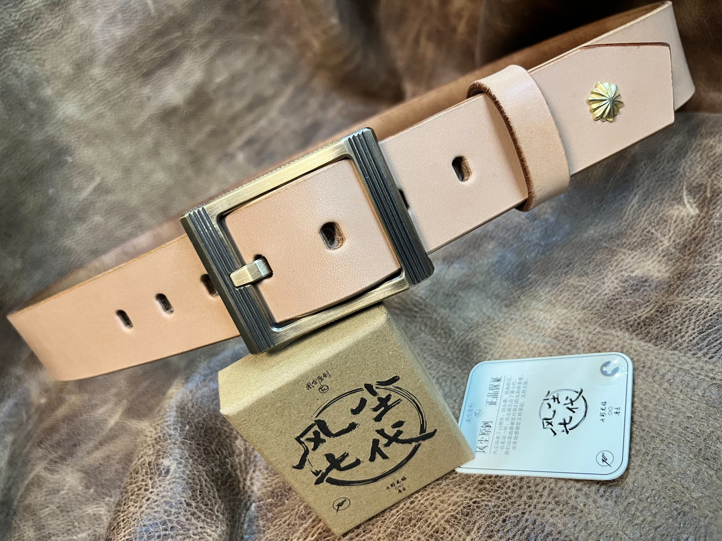 5mm thickness American saddle leather Fengchen seventh generation b…