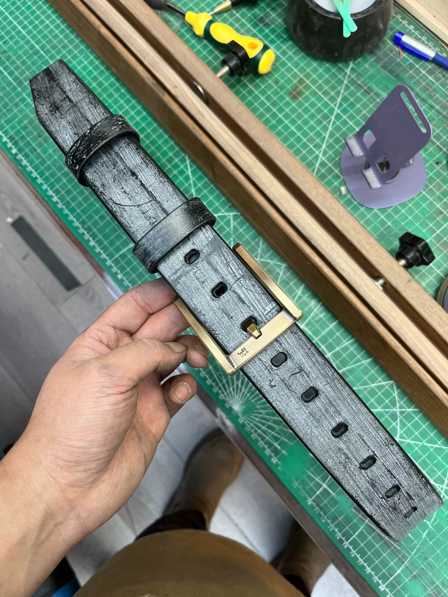 TWS Thomas Bridle Leather — Genuine Leather Belt