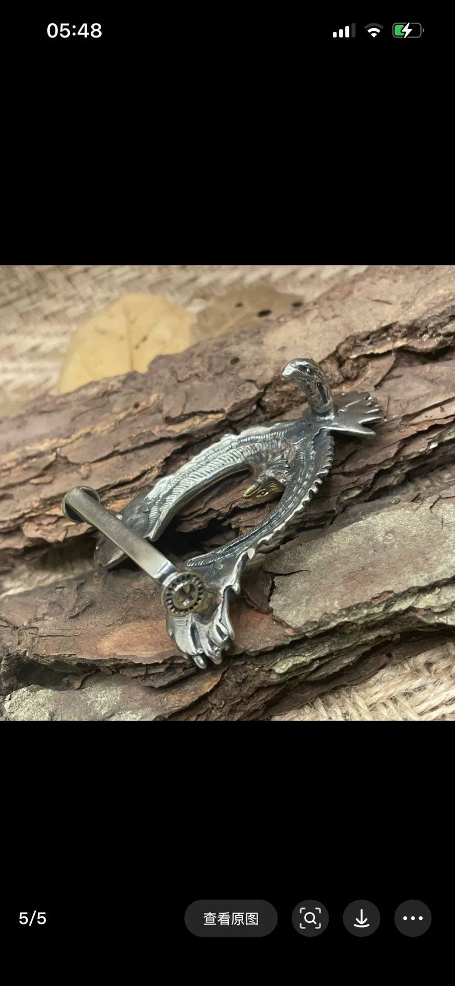 Pure copper Goro Takahashi style eagle belt buckle retro creative p…