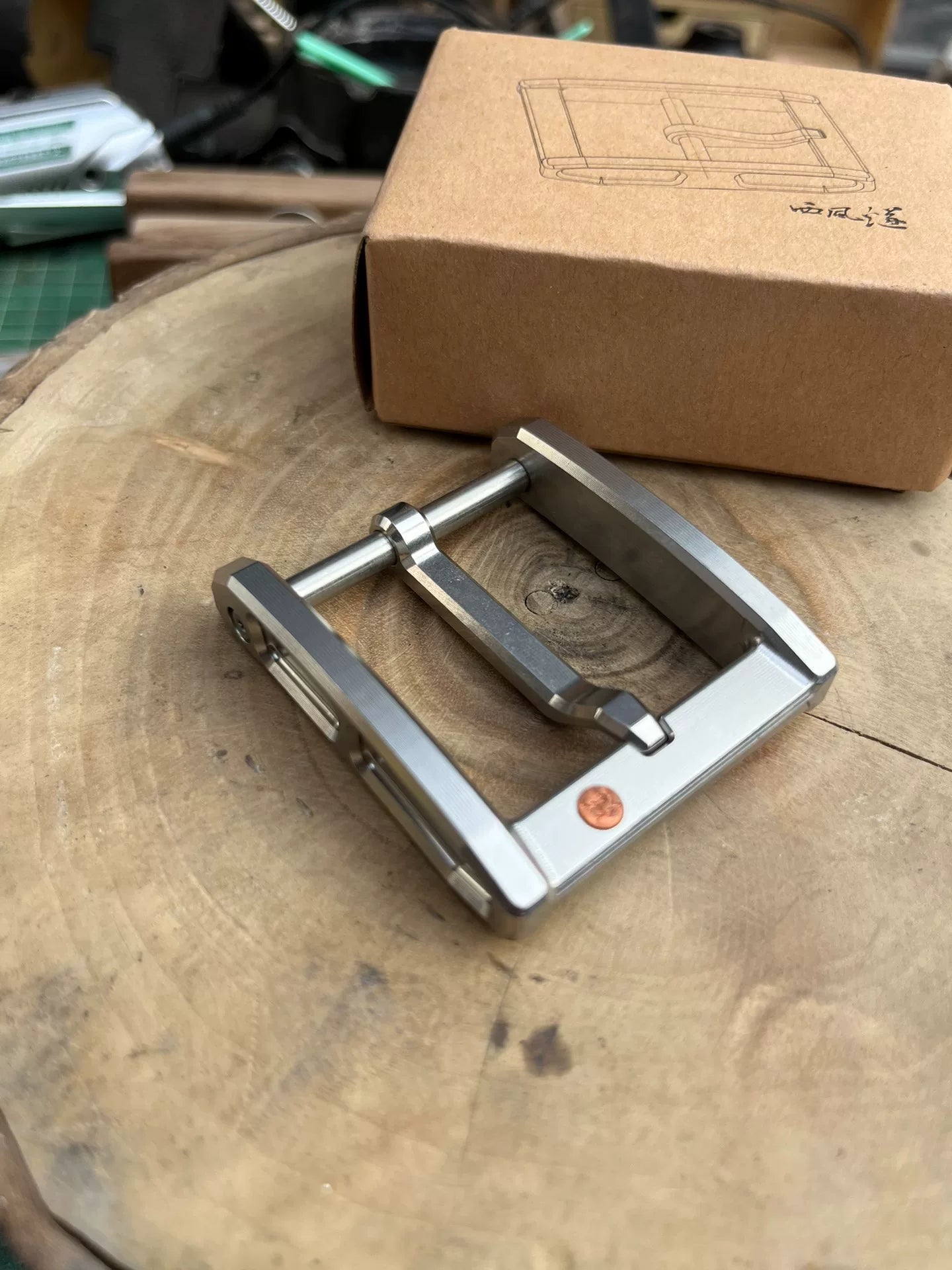 Xifeng Sui new product 316L stainless steel belt buckle handmade be…