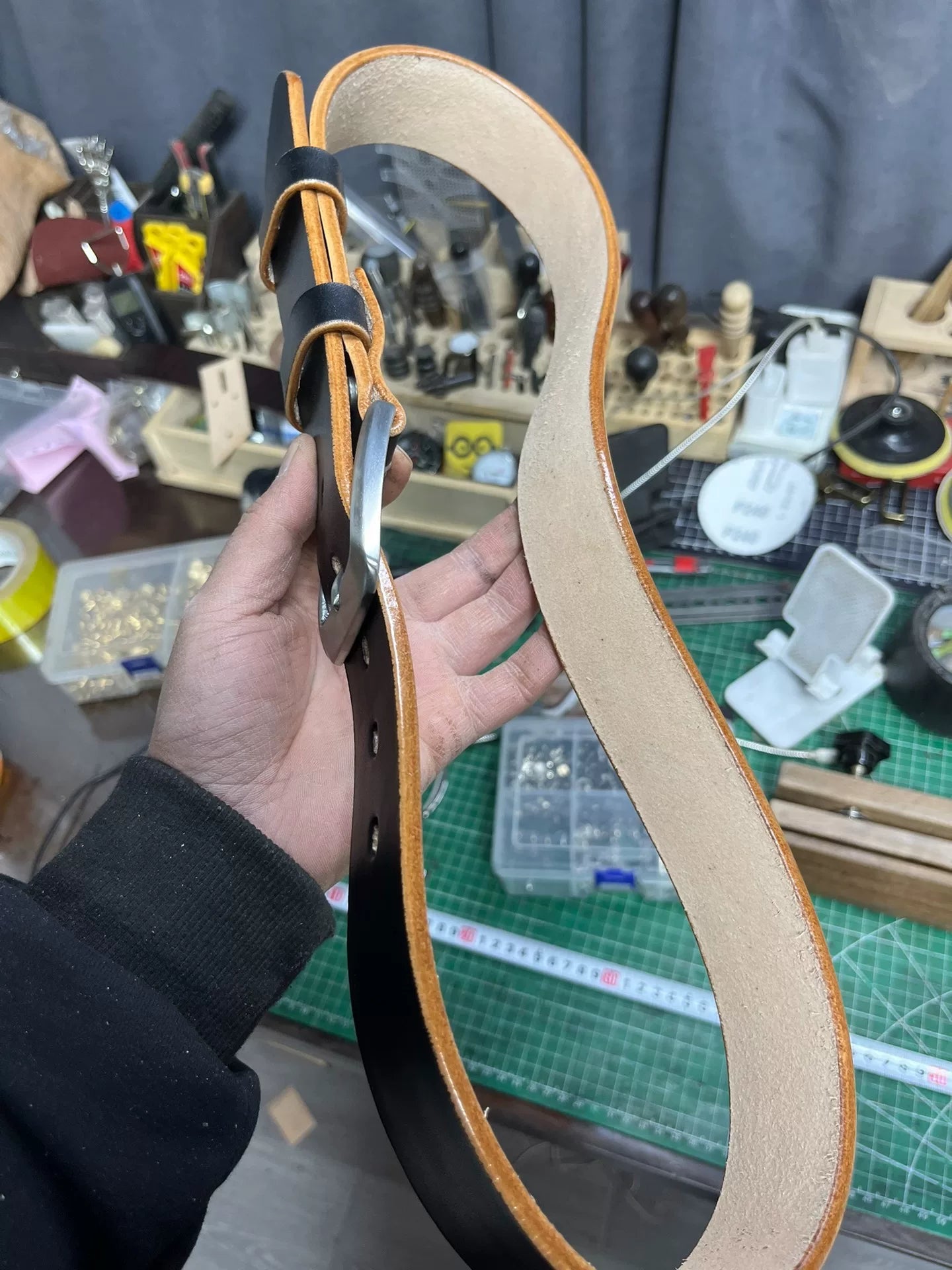Fengchen 6th generation Meian handmade belt is imported from Meian,…
