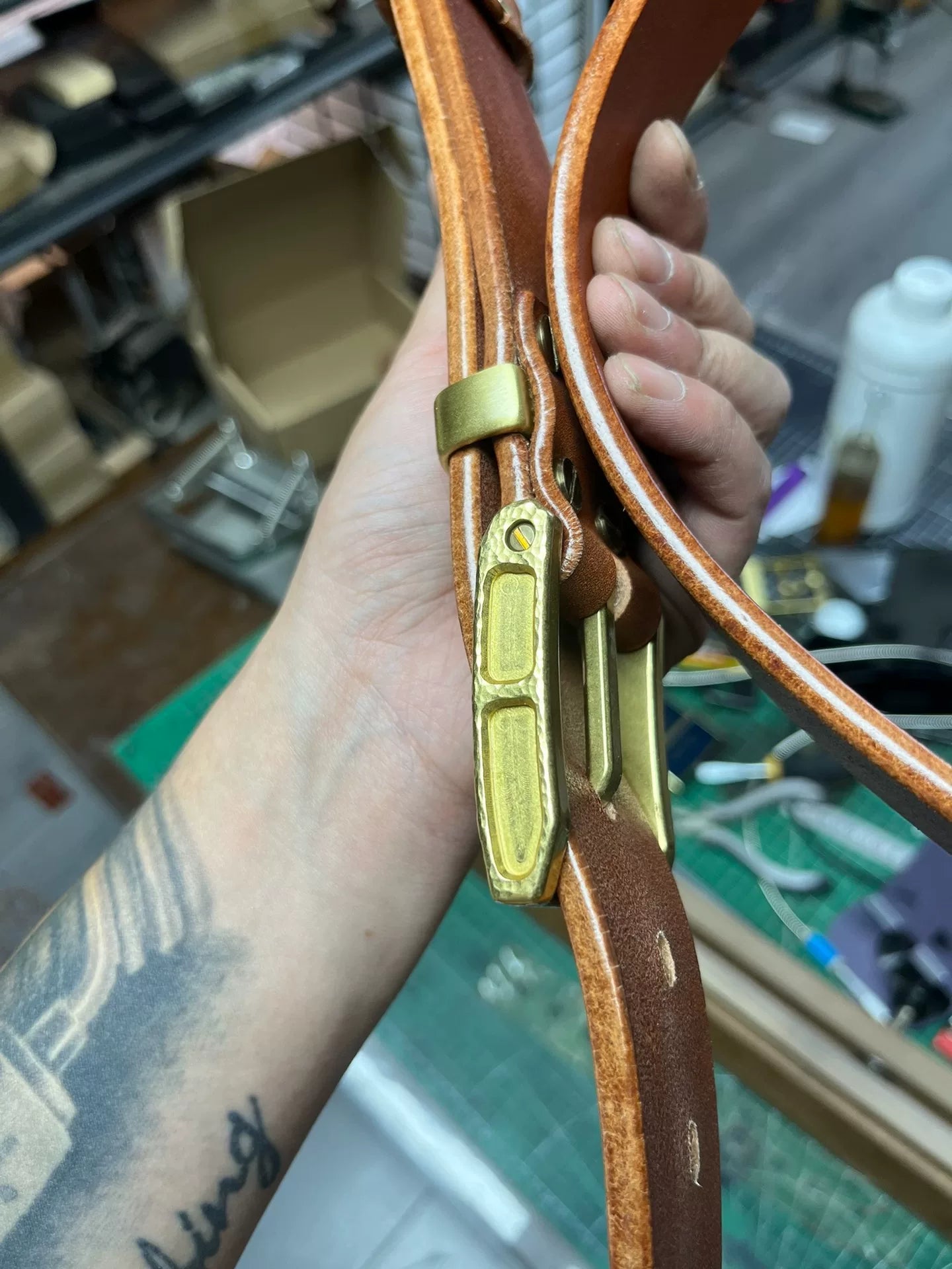 Meian handmade belt