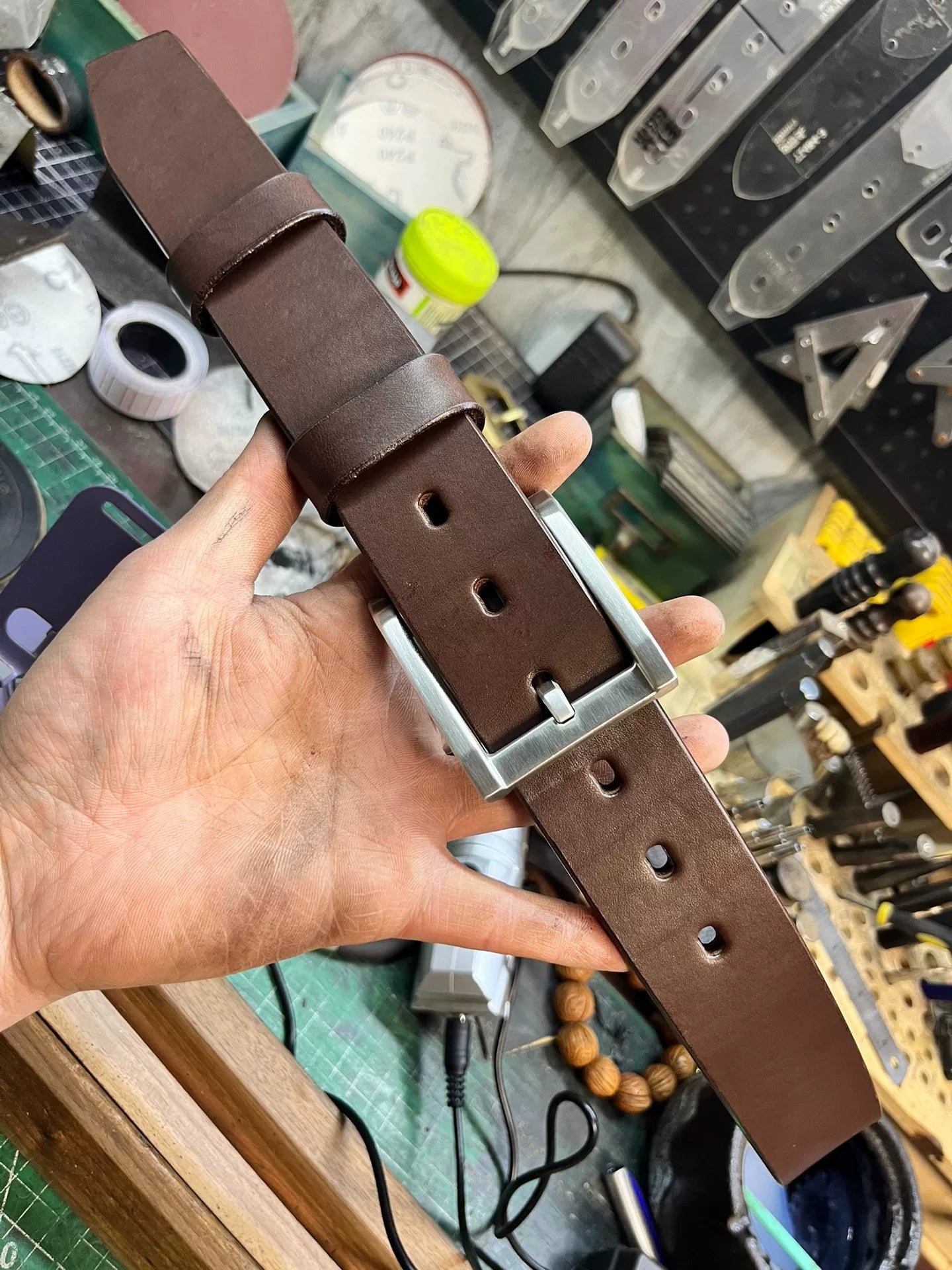 6 mm thick Meian handmade belt