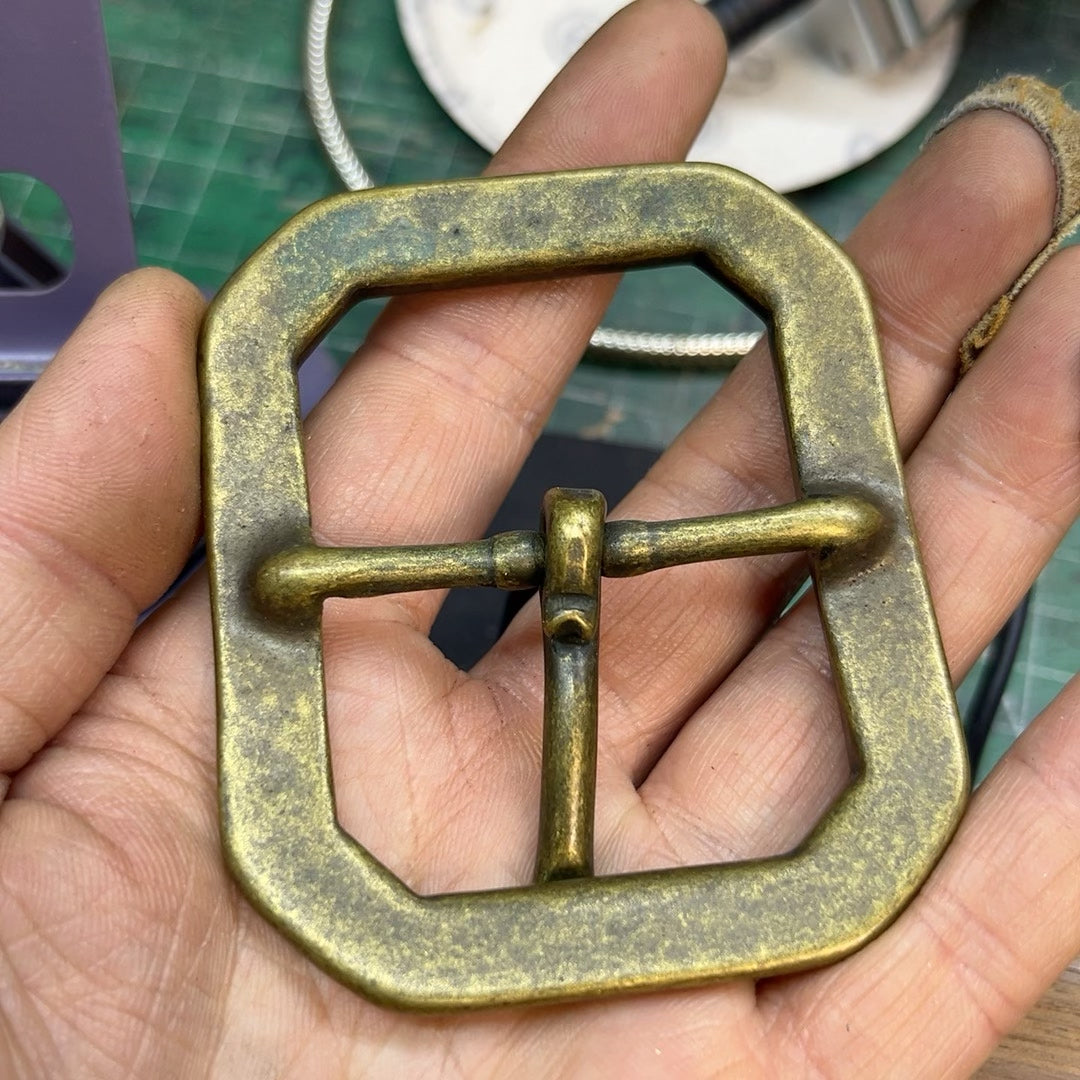 Retro high-end replica RL octagonal buckle, inner diameter 45 mm