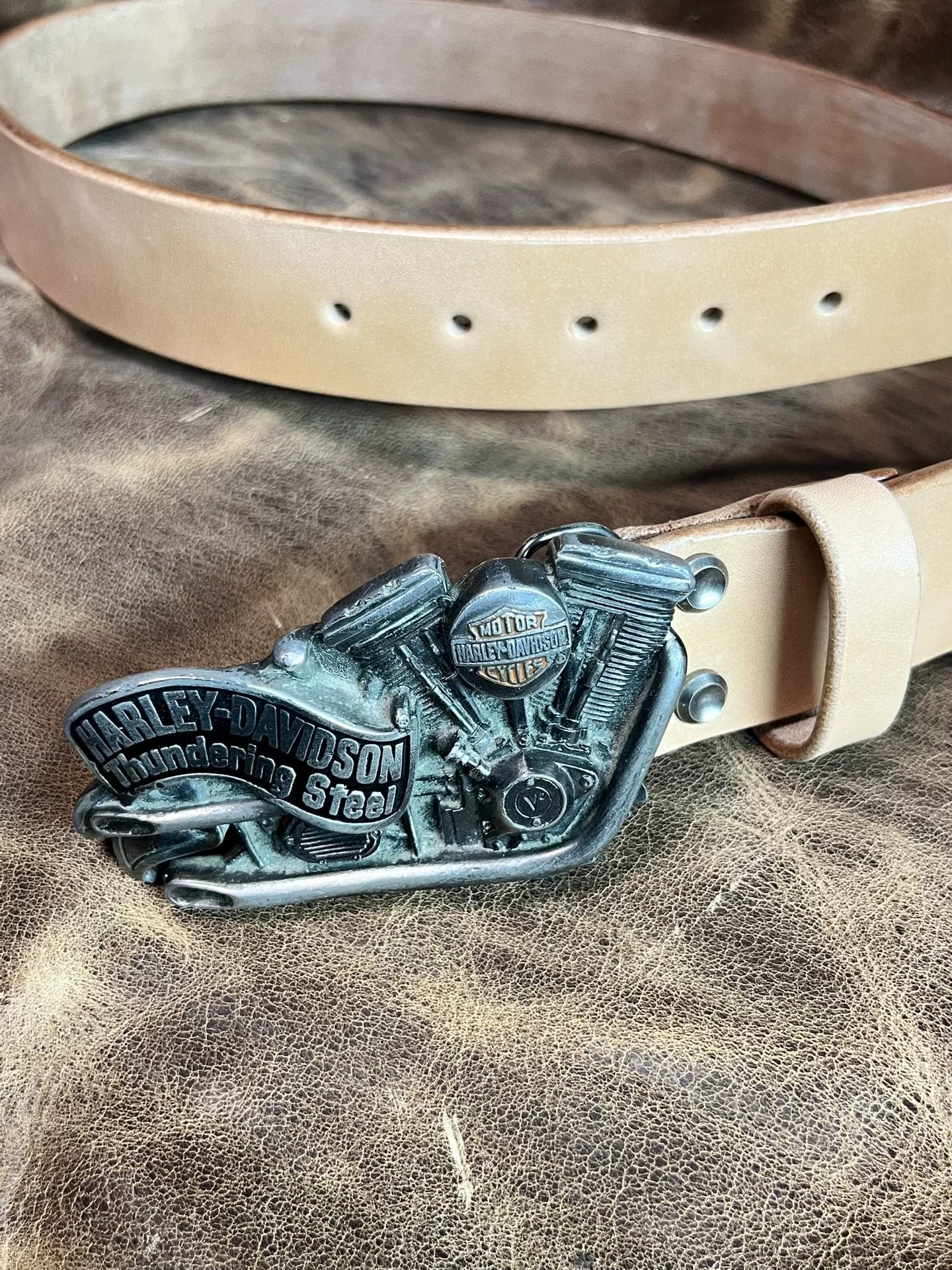 Japanese Shonan with genuine Harley belt buckle