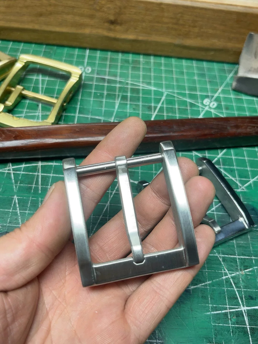 West Wind No. 3 304 stainless steel replica belt buckle
