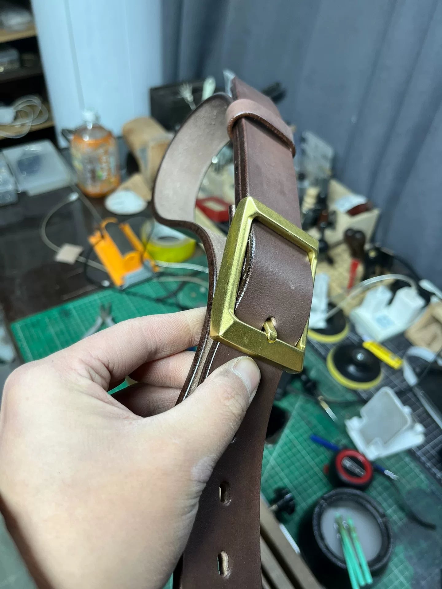 6 mm thick Meian handmade belt