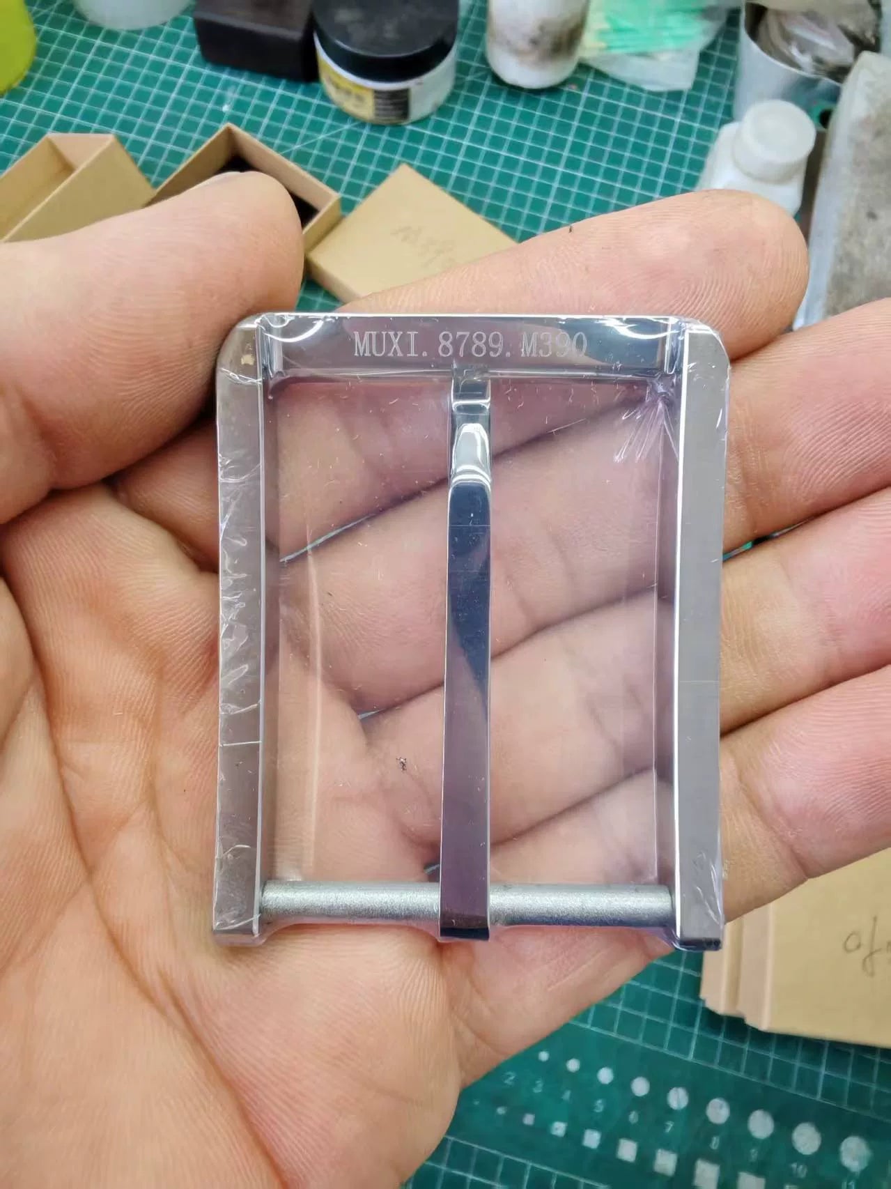 M390 belt buckle