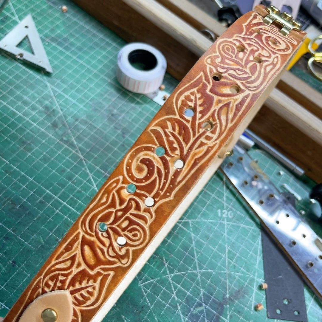 Spot American retro Littleton cavalry belt