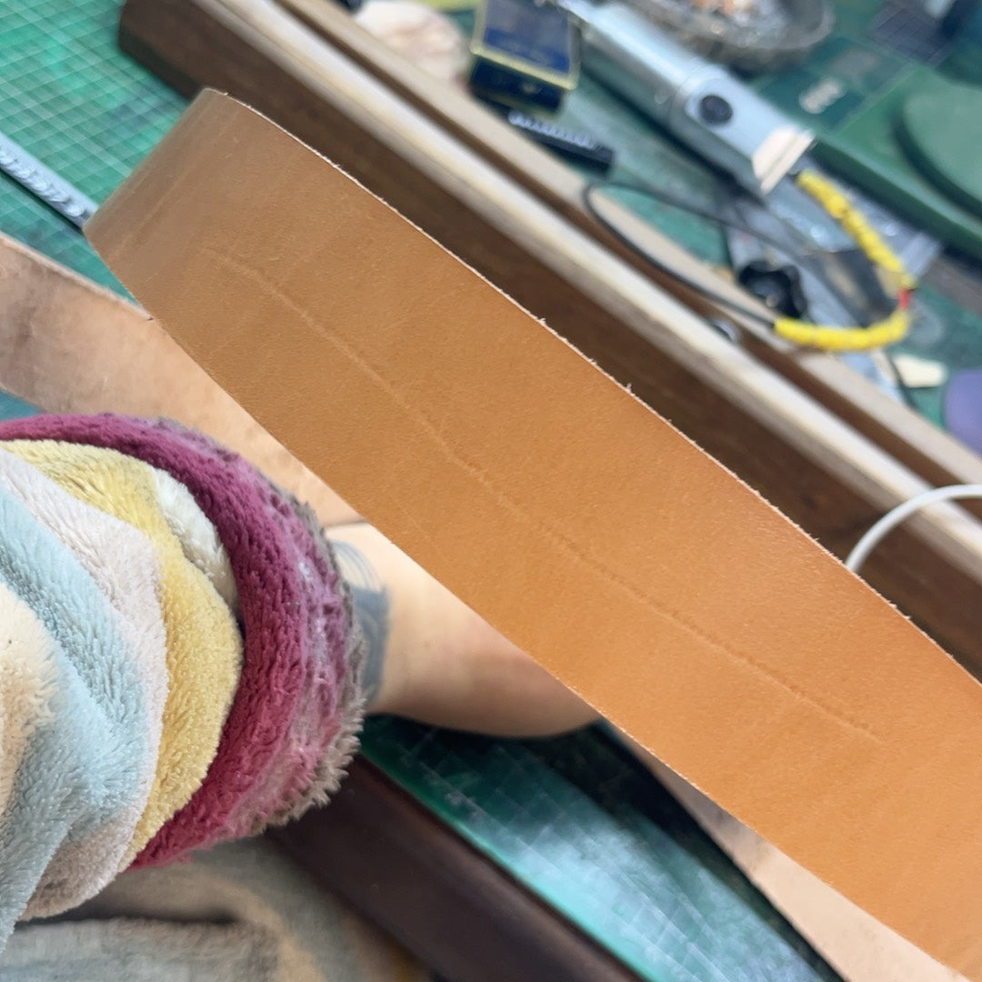 Slightly blemished Japanese Shonan belt