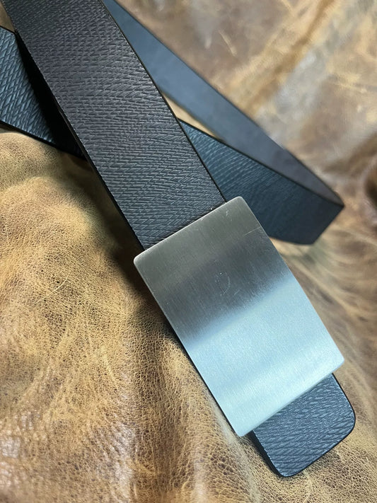 304 Steel Smooth Plate Buckle with Sinking Ship Pattern