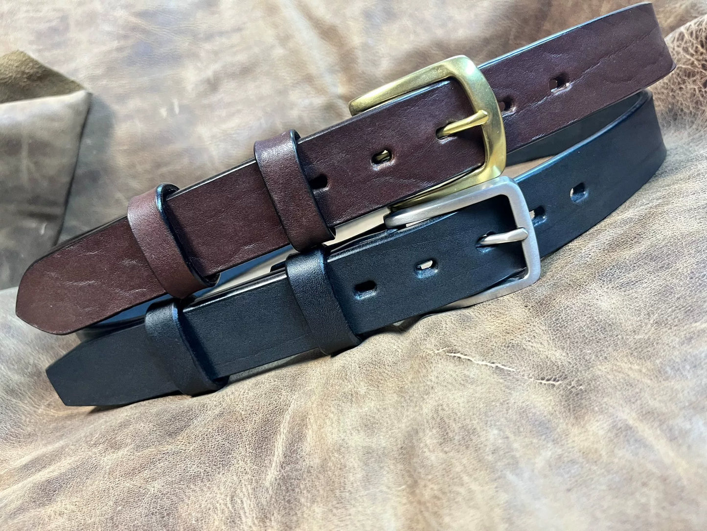 First-layer cowhide handmade belt
