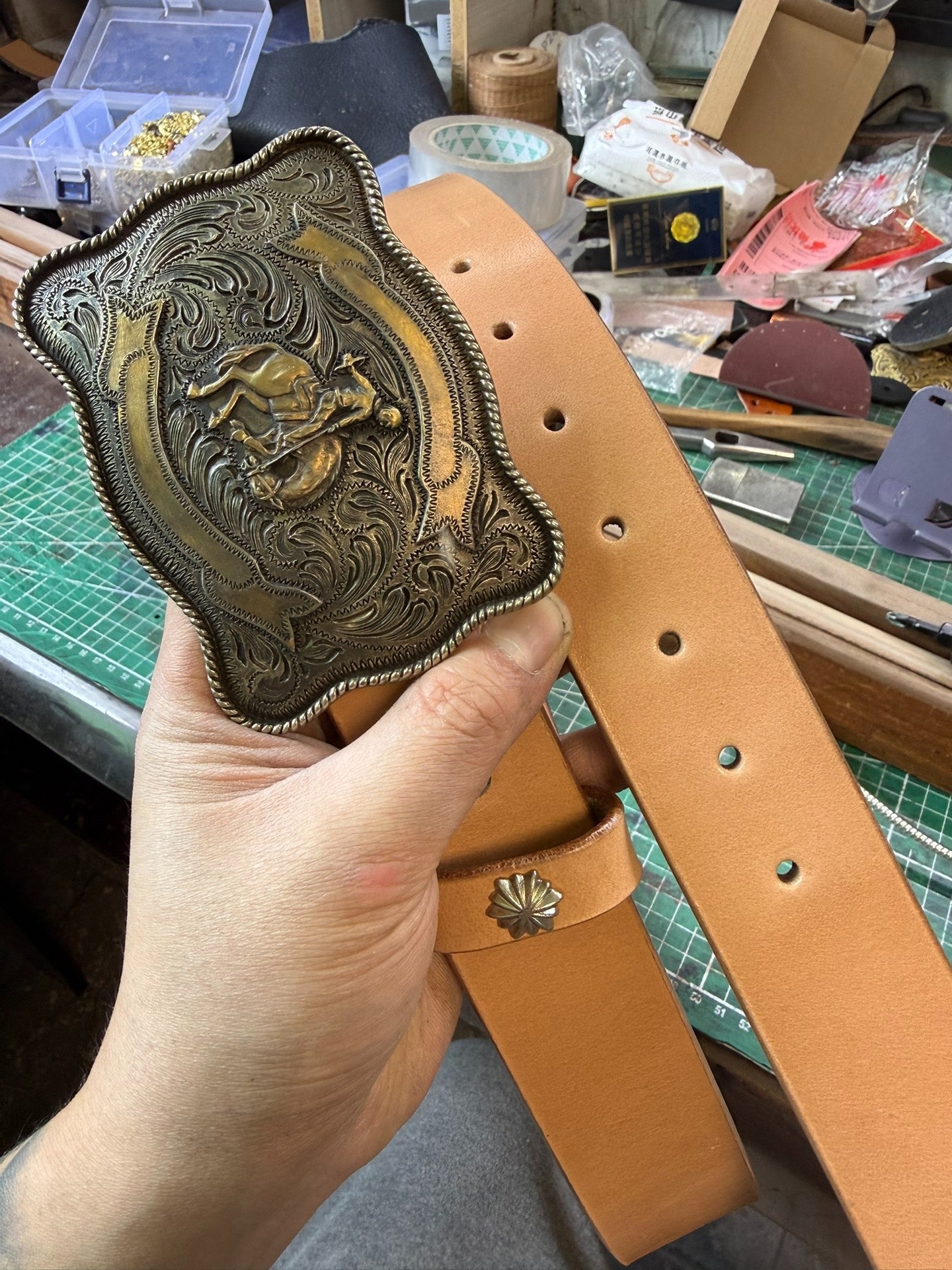 RRL RL Western Belt Belt The old man’s favorite style