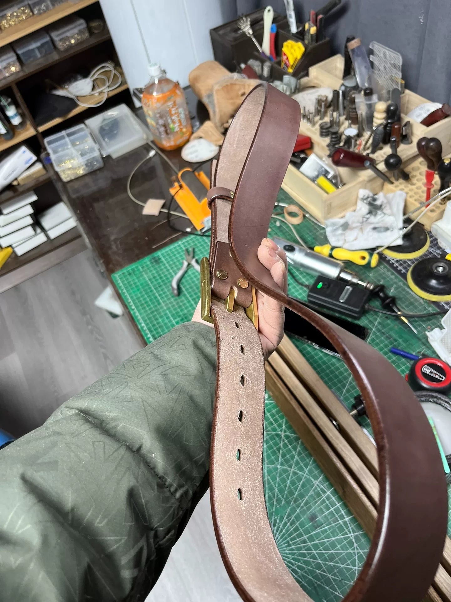 6 mm thick Meian handmade belt
