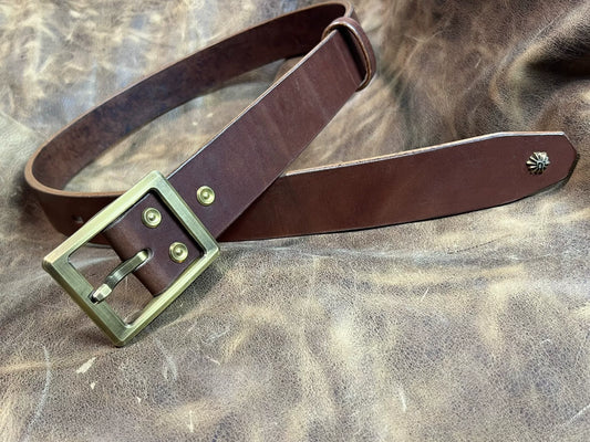 Zhaonan fat brown color with genuine West Wind buckle