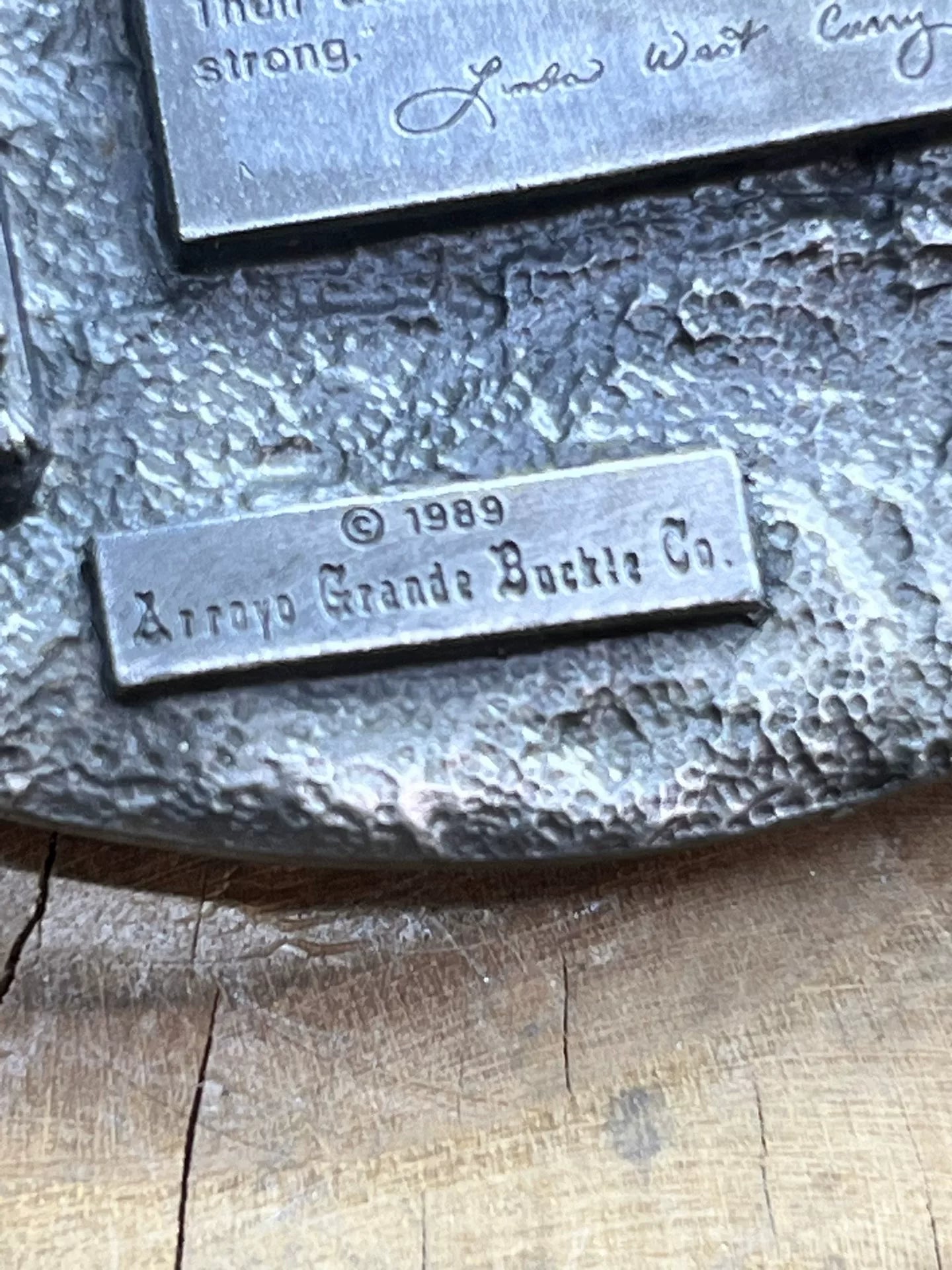 1989 Limited Edition #445 of 5000 — Siskiyou Buckle Co