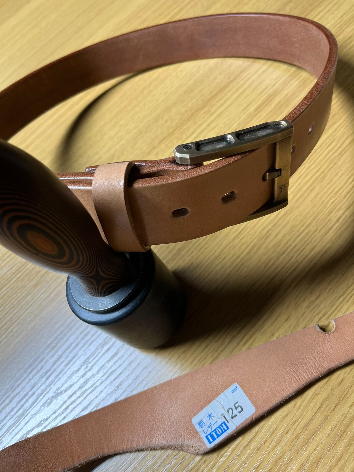 Japanese Tochigi belt back