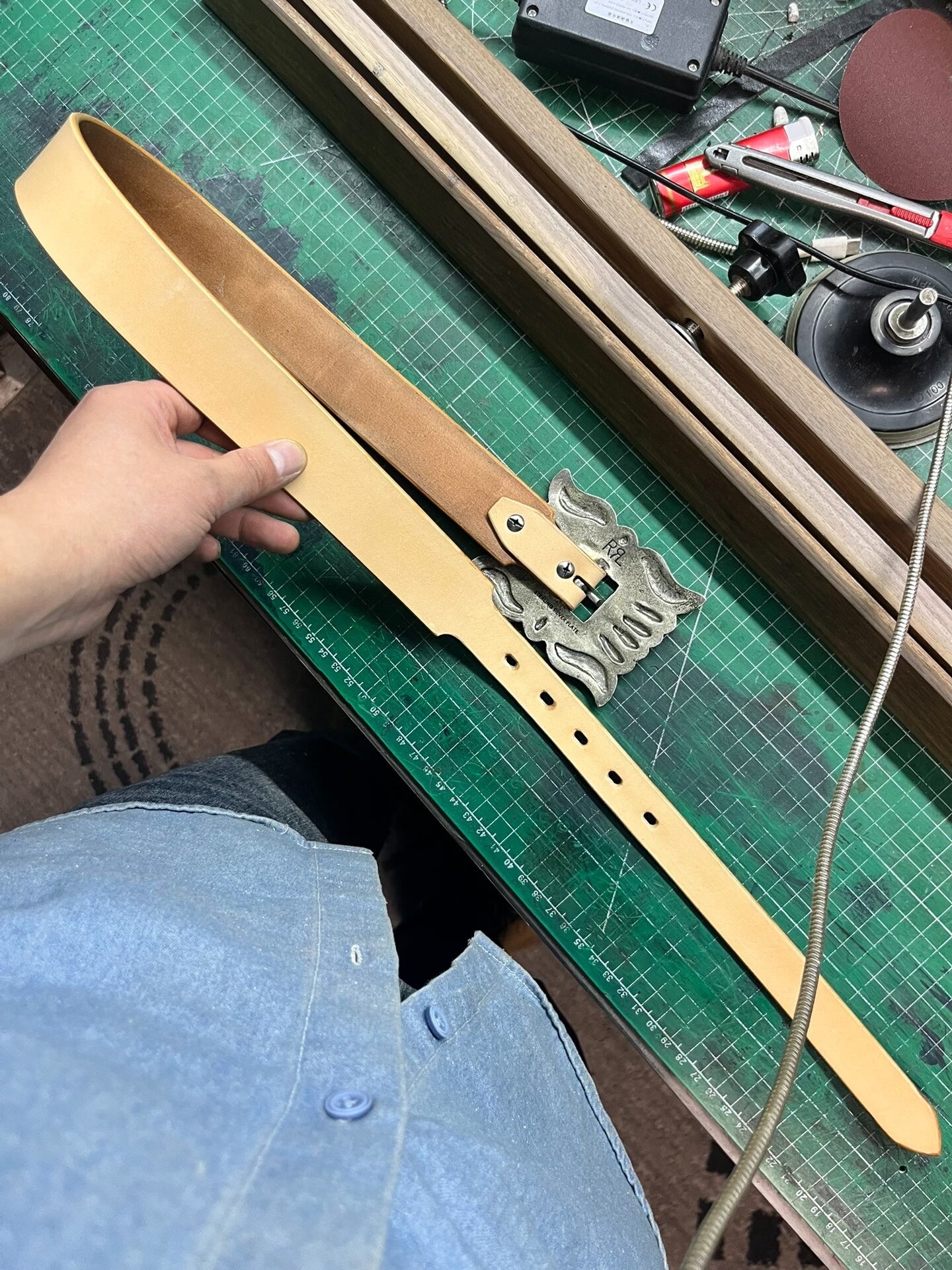 RRL Western-Style Vintage Belt