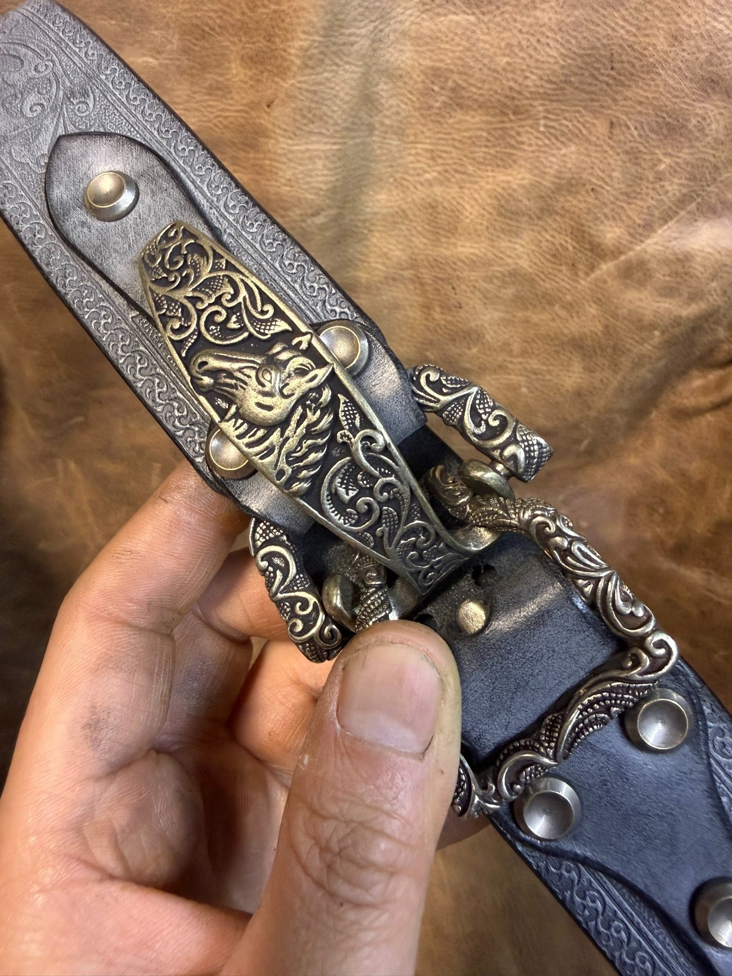American cavalry belt